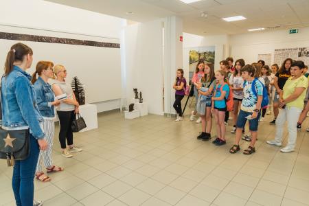 23 Mali likovni tabor obiskal 55 Mednarodni tabor likovnih samorastnikov, foto Eving